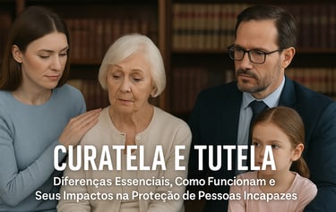 🏛️ Curatela e Tutela Diferenças Essenciais, Como Funcionam e Seus Impactos na Proteção de Pessoas I