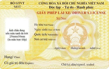 Chính thức có mẫu giấy phép lái xe mới từ ngày 1/1/2025