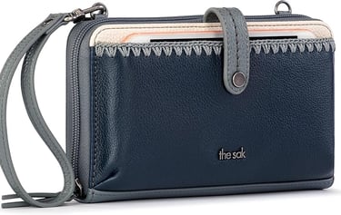 The Sak Iris Smartphone Crossbody Purse - Women's Cellphone Bag & Wallet For Everyday - Convertible Wristlet With Zipper
