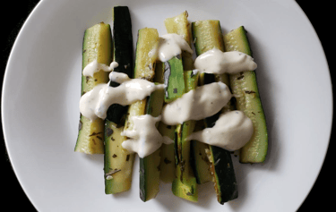 Tahini Zucchini Yellow Squash