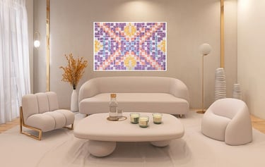 Composicion 440, en el salon