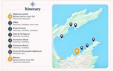 Romantic private boat tour Mallorca sunset near Pollensa Bay