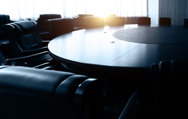 Boardroom Table and Chairs