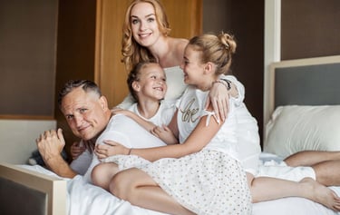 Семейная фотосессия в отеле на острове Фукуок