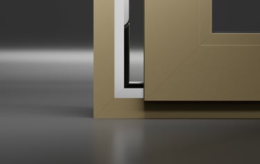 užsislenkantys langai