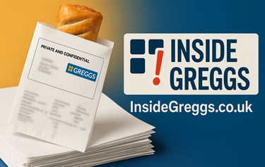 Greggs Payslip Packet