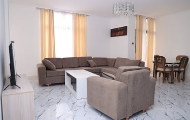2 bedroom serviced apartment living room, Addis Ababa, modern kitchen apartment Bole Addis Ababa 