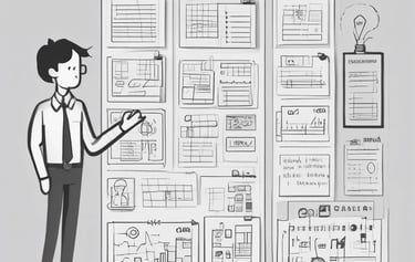 Close-up of hands exchanging documents related to adult education programs.