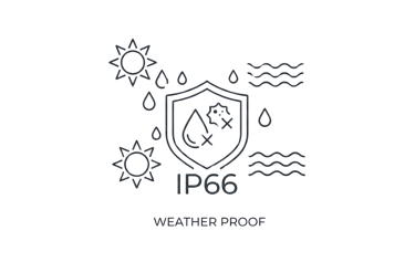 IP66 marina pedestal