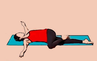 Reclining Twist Pose (Supta Matsyendrasana)