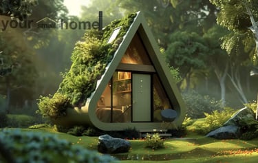 small cabin in the woods