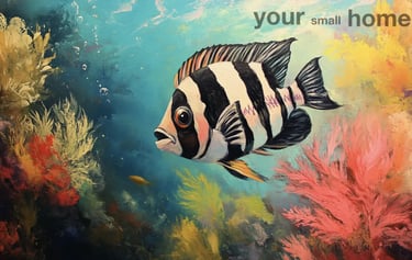 a fish in the sea