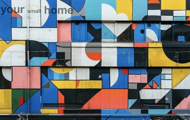 colourful wall