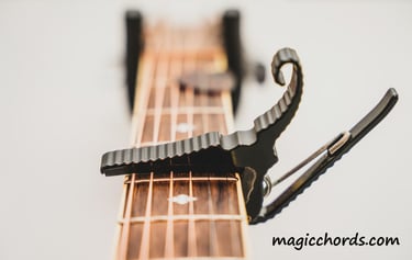 Transposition of chords on guitar