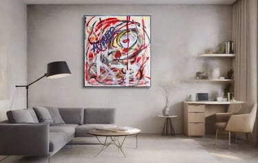 Arte contemporânea para transformar a decoração da sala.