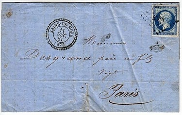Sains du Nord : kleine Ziffern 4384 und typ 22.