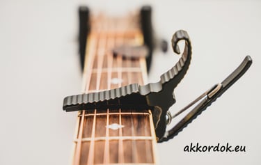 Transzponálás gitáron