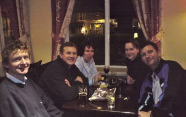 End of season post match drinks 2008