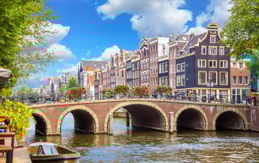 Canal do Amsterdam