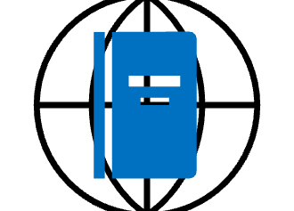 Book on top of globe