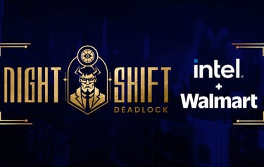 Deadlock Night Shift Open E-Sports Walmart and Intel Sponsor