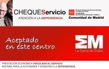 Ley de dependencia con el cheque de servicios Comunidad de Madrid