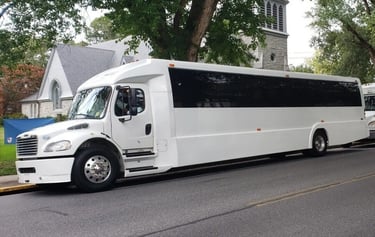 30-40 passengers party bus in NJ, NY, MA, CT and nearby areas