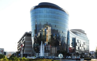 Capital Plaza in Podgorica Montenegro biggest office building
