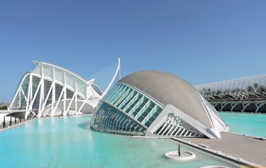 Hemisferio, cine IMAX en la Ciudad de las Artes y las Ciencia.