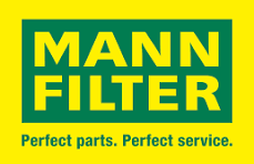 Logotipo de MANN-FILTER, marca alemana de filtros y componentes automotrices