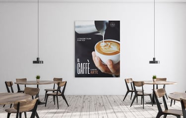 Quadro personalizzato e applicato su parete in Forex
