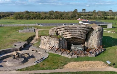 Gîtes de la Cour d'Etienville - Batterie de Crisbecq
