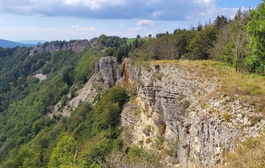 La Combe d'Orvaz, proche de l'élevage