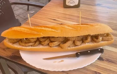 bocadillo de calamares