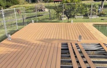 wpc decking applications