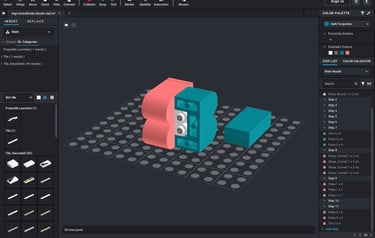 Brandbricks logo model process