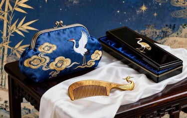 King Fly Celestial Cranes GWP ecosystem luxury gift set.