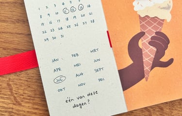Kadoentje ingevulde datumprikker meerdere dagen