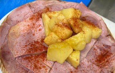 Lacón a la gallega con patatas