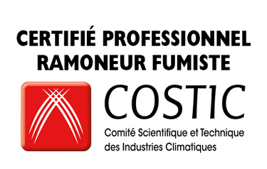 Ramoneur fumiste Certifié COSTIC