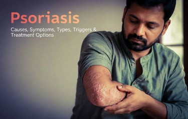 Psoriasis: Causes, Symptoms, Types, Triggers & Treatment Options