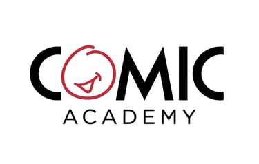 Logo Comic Academy — cours de théâtre comique et stand-up à Paris