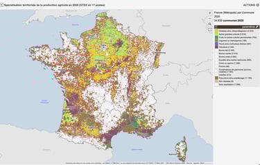 PESTICIDES AGRICULTURE CARTES INFOGRAPHIES