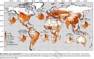 PESTICIDES INFOGRAPHIES CARTES