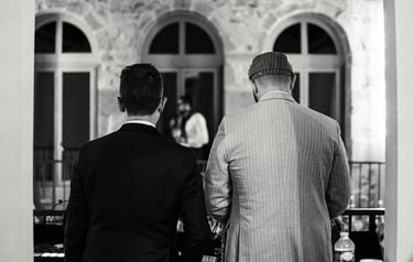 photo de mariage soirée