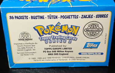 Display Topps série 2 arrière