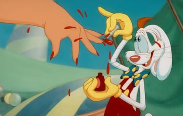 Roger Saddled Between Mother and Offspring