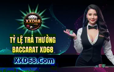 Tỷ lệ trả thưởng Baccarat XD68 - ví dụ sảnh live