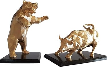 Urso e Touro de Wall Street