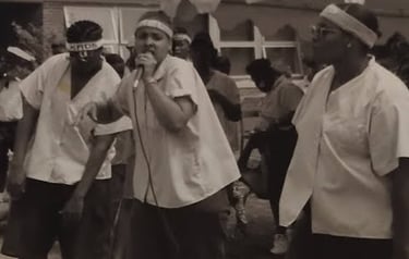 3D: Dre, Dollar$, Dapp #NCCIW Redd,/Melissa Fortune Rap performance